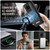 Samsung Galaxy S20 Ultra CaseMe C69 Series Magnetic Vegan Leather Back Phone Case - Black