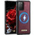Samsung Galaxy S20+ CaseMe C69 Series Magnetic Vegan Leather Back Phone Case - Red