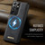 Samsung Galaxy S21 Ultra 5G CaseMe C69 Series Magnetic Vegan Leather Back Phone Case - Black