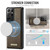 Samsung Galaxy S21 Ultra 5G CaseMe C69 Series Magnetic Vegan Leather Back Phone Case - Coffee