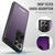 Samsung Galaxy S21 Ultra 5G CaseMe C69 Series Magnetic Vegan Leather Back Phone Case - Purple