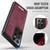 Samsung Galaxy S21 Ultra 5G CaseMe C69 Series Magnetic Vegan Leather Back Phone Case - Red
