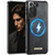 Samsung Galaxy S21+ 5G CaseMe C69 Series Magnetic Vegan Leather Back Phone Case - Black