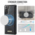 Samsung Galaxy S21+ 5G CaseMe C69 Series Magnetic Vegan Leather Back Phone Case - Black