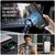 Samsung Galaxy S21+ 5G CaseMe C69 Series Magnetic Vegan Leather Back Phone Case - Black