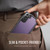 Samsung Galaxy S21+ 5G CaseMe C69 Series Magnetic Vegan Leather Back Phone Case - Purple