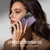 Samsung Galaxy S21+ 5G CaseMe C69 Series Magnetic Vegan Leather Back Phone Case - Purple