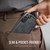 Samsung Galaxy S22 5G CaseMe C69 Series Magnetic Vegan Leather Back Phone Case - Black