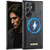 Samsung Galaxy S22 Ultra 5G CaseMe C69 Series Magnetic Vegan Leather Back Phone Case - Black