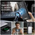 Samsung Galaxy S22 Ultra 5G CaseMe C69 Series Magnetic Vegan Leather Back Phone Case - Black
