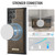 Samsung Galaxy S22 Ultra 5G CaseMe C69 Series Magnetic Vegan Leather Back Phone Case - Coffee
