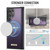 Samsung Galaxy S22 Ultra 5G CaseMe C69 Series Magnetic Vegan Leather Back Phone Case - Purple