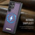 Samsung Galaxy S22 Ultra 5G CaseMe C69 Series Magnetic Vegan Leather Back Phone Case - Purple