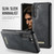 Samsung Galaxy S23 5G CaseMe C69 Series Magnetic Vegan Leather Back Phone Case - Black