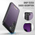 Samsung Galaxy S23 5G CaseMe C69 Series Magnetic Vegan Leather Back Phone Case - Purple