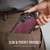Samsung Galaxy S23 5G CaseMe C69 Series Magnetic Vegan Leather Back Phone Case - Red