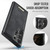 Samsung Galaxy S23 Ultra 5G CaseMe C69 Series Magnetic Vegan Leather Back Phone Case - Black