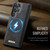 Samsung Galaxy S23 Ultra 5G CaseMe C69 Series Magnetic Vegan Leather Back Phone Case - Black