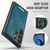 Samsung Galaxy S23 Ultra 5G CaseMe C69 Series Magnetic Vegan Leather Back Phone Case - Green