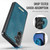 Samsung Galaxy S24 FE 5G CaseMe C69 Series Magnetic Vegan Leather Back Phone Case - Green