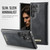 Samsung Galaxy S24 Ultra 5G CaseMe C69 Series Magnetic Vegan Leather Back Phone Case - Black