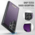 Samsung Galaxy S24 Ultra 5G CaseMe C69 Series Magnetic Vegan Leather Back Phone Case - Purple