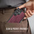 Samsung Galaxy S24 Ultra 5G CaseMe C69 Series Magnetic Vegan Leather Back Phone Case - Red