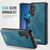 Samsung Galaxy S25 / S24 5G CaseMe C69 Series Magnetic Vegan Leather Back Phone Case - Green