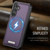 Samsung Galaxy S25 / S24 5G CaseMe C69 Series Magnetic Vegan Leather Back Phone Case - Purple