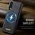 Samsung Galaxy S25 Edge 5G CaseMe C69 Series Magnetic Vegan Leather Back Phone Case - Black