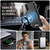 Samsung Galaxy S25 Edge 5G CaseMe C69 Series Magnetic Vegan Leather Back Phone Case - Black