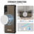 Samsung Galaxy S25 Edge 5G CaseMe C69 Series Magnetic Vegan Leather Back Phone Case - Coffee