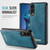 Samsung Galaxy S25 Edge 5G CaseMe C69 Series Magnetic Vegan Leather Back Phone Case - Green