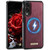 Samsung Galaxy S25 Edge 5G CaseMe C69 Series Magnetic Vegan Leather Back Phone Case - Red