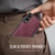 Samsung Galaxy S25 Edge 5G CaseMe C69 Series Magnetic Vegan Leather Back Phone Case - Red