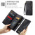 Samsung Galaxy S25 FE / S26 FE 5G CaseMe 008 Detachable Multifunctional Leather Phone Case - Black