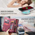 Samsung Galaxy S25 FE / S26 FE 5G CaseMe 008 Detachable Multifunctional Leather Phone Case - Wine Red