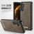 Samsung Galaxy S25 FE 5G CaseMe C69 Series Magnetic Vegan Leather Back Phone Case - Coffee