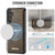 Samsung Galaxy S25 FE 5G CaseMe C69 Series Magnetic Vegan Leather Back Phone Case - Coffee