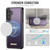 Samsung Galaxy S25 FE 5G CaseMe C69 Series Magnetic Vegan Leather Back Phone Case - Purple