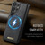 Samsung Galaxy S25 Ultra 5G CaseMe C69 Series Magnetic Vegan Leather Back Phone Case - Black