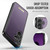 Samsung Galaxy S25+ / S24+ 5G CaseMe C69 Series Magnetic Vegan Leather Back Phone Case - Purple