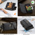 Samsung Galaxy S26 5G CaseMe C39 RFID Blocking Zipper Wallet Leather Phone Case with Crossbody Strap - Black