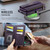 Samsung Galaxy S26 5G CaseMe C39 RFID Blocking Zipper Wallet Leather Phone Case with Crossbody Strap - Purple