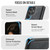 Samsung Galaxy S26 Ultra 5G CaseMe C69 Series Magnetic Vegan Leather Back Phone Case - Black
