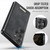 Samsung Galaxy S26 Ultra 5G CaseMe C69 Series Magnetic Vegan Leather Back Phone Case - Black