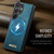 Samsung Galaxy S26 Ultra 5G CaseMe C69 Series Magnetic Vegan Leather Back Phone Case - Green