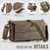 Samsung Galaxy S26+ 5G CaseMe C39 RFID Blocking Zipper Wallet Leather Phone Case with Crossbody Strap - Coffee