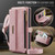 Samsung Galaxy S26+ 5G CaseMe C39 RFID Blocking Zipper Wallet Leather Phone Case with Crossbody Strap - Pink