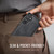 Samsung Galaxy S26+ 5G CaseMe C69 Series Magnetic Vegan Leather Back Phone Case - Black